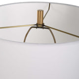 Palu Brown Travertine Table Lamp