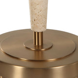 Palu Brown Travertine Table Lamp