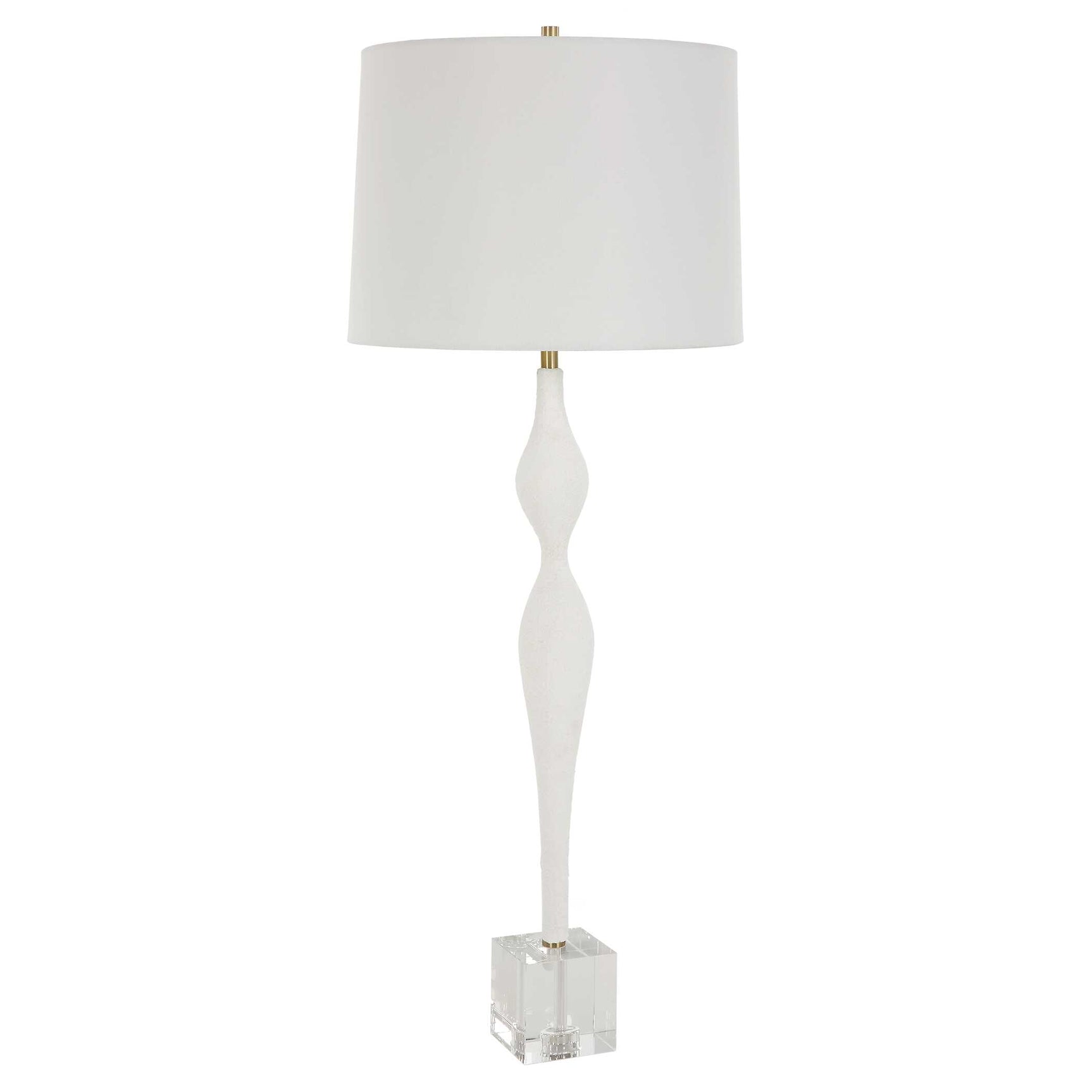 Helena White Slender Table Lamp