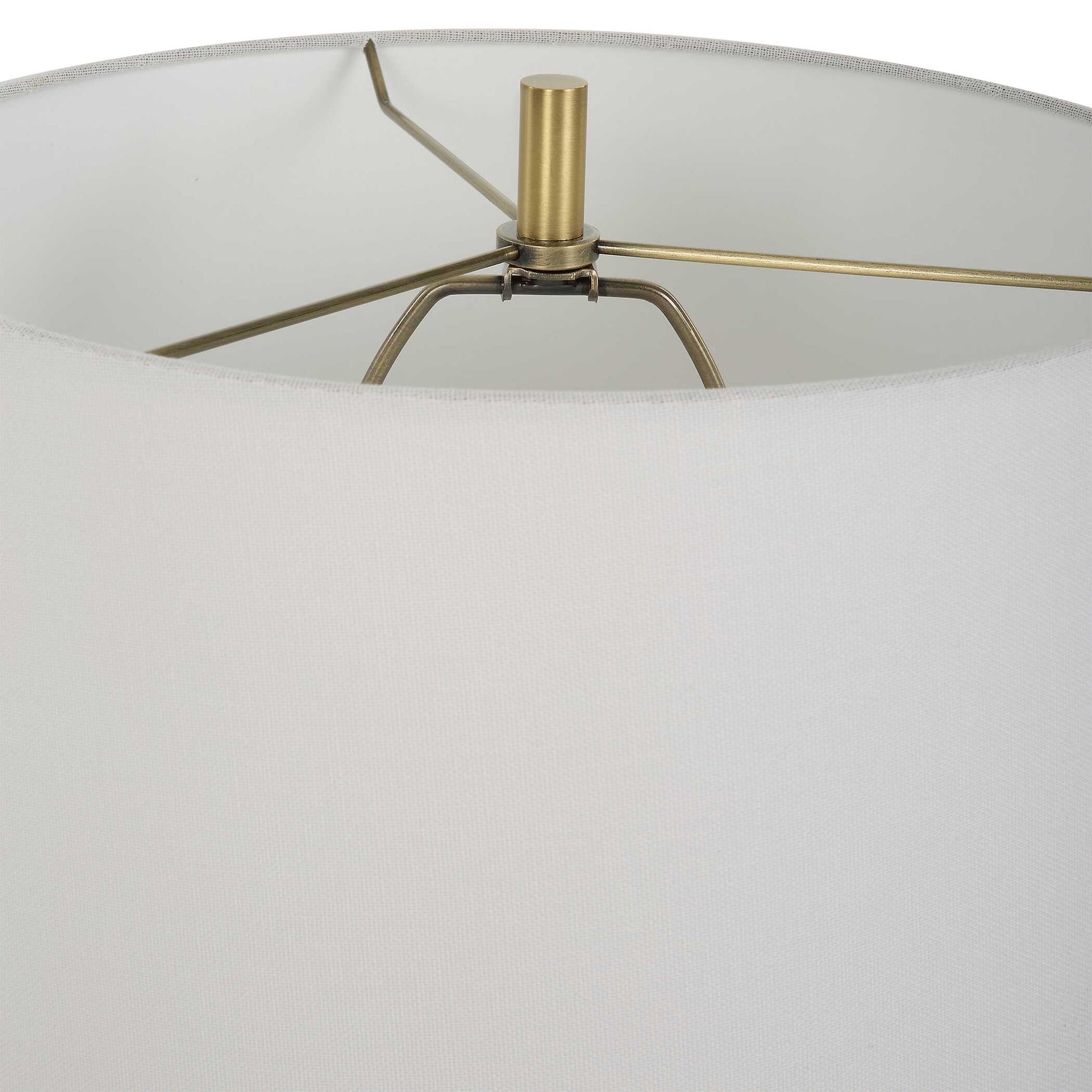 Helena White Slender Table Lamp