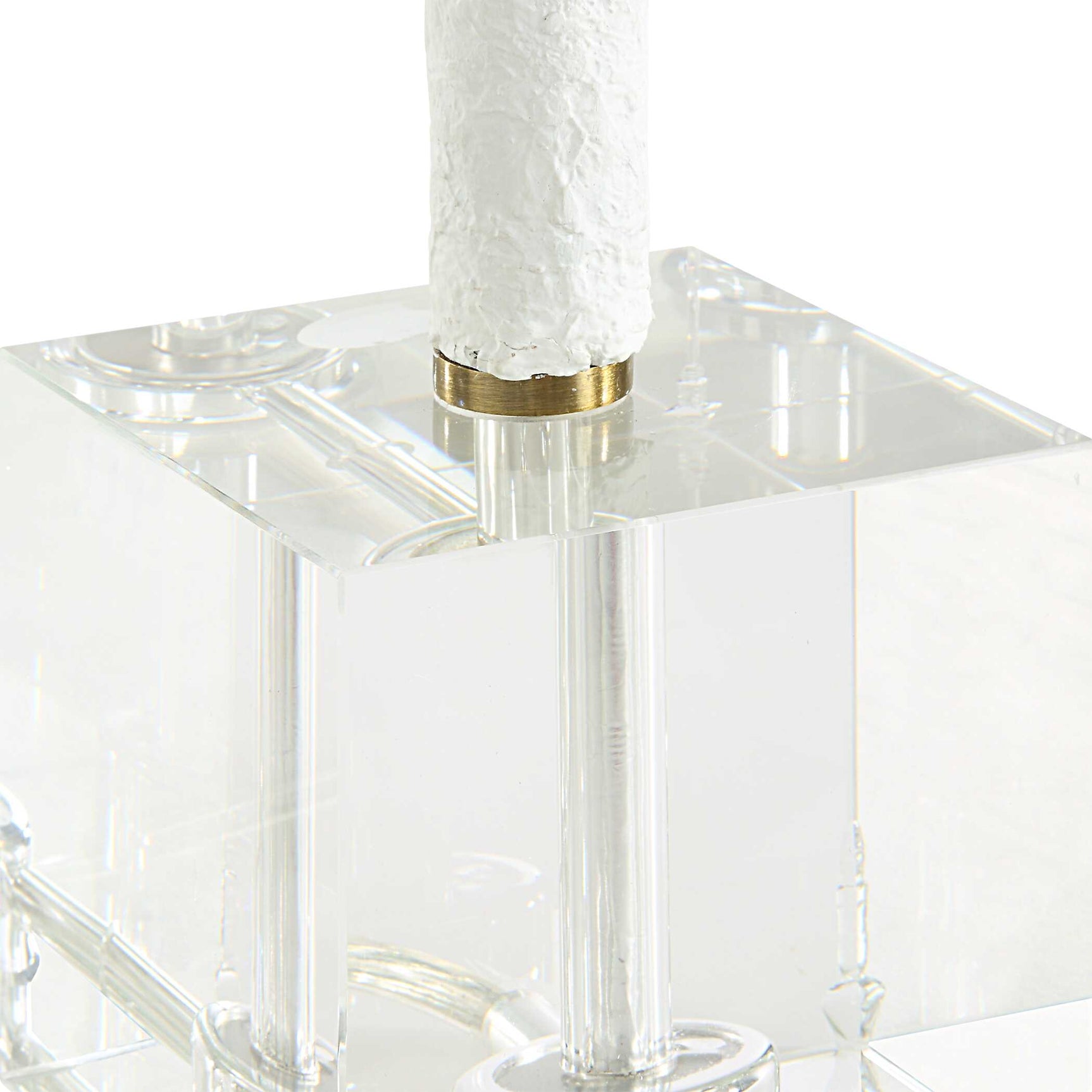 Helena White Slender Table Lamp