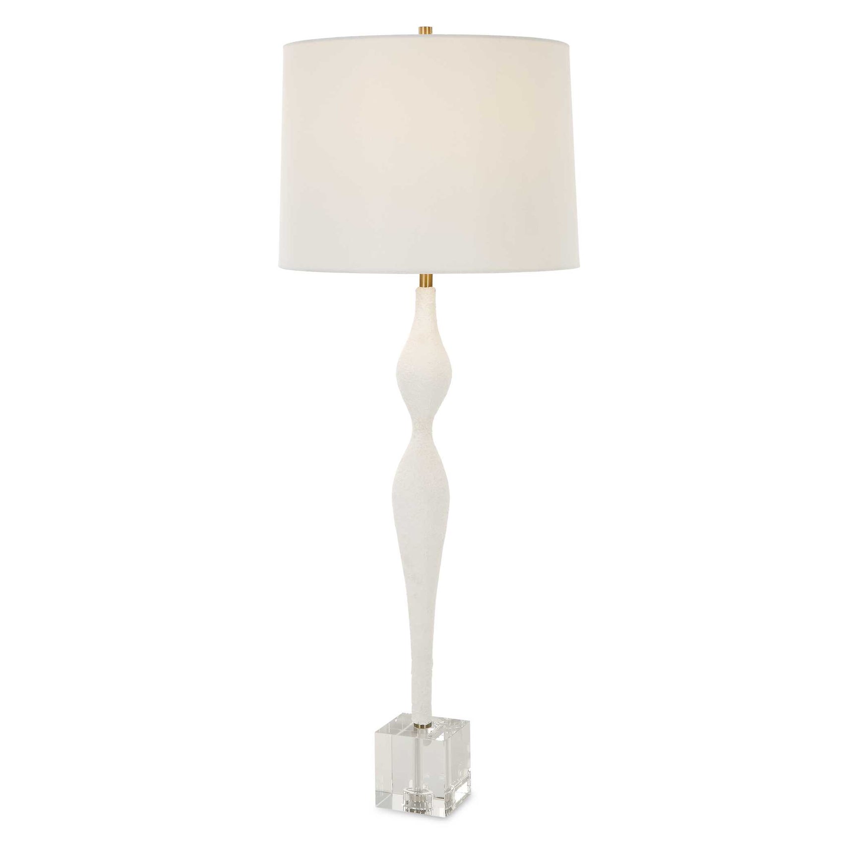 Helena White Slender Table Lamp
