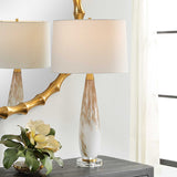 Lyra White/Gold Table Lamp