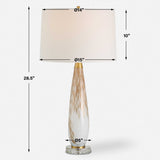 Lyra White/Gold Table Lamp