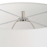 Quinn White/Silver Table Lamp