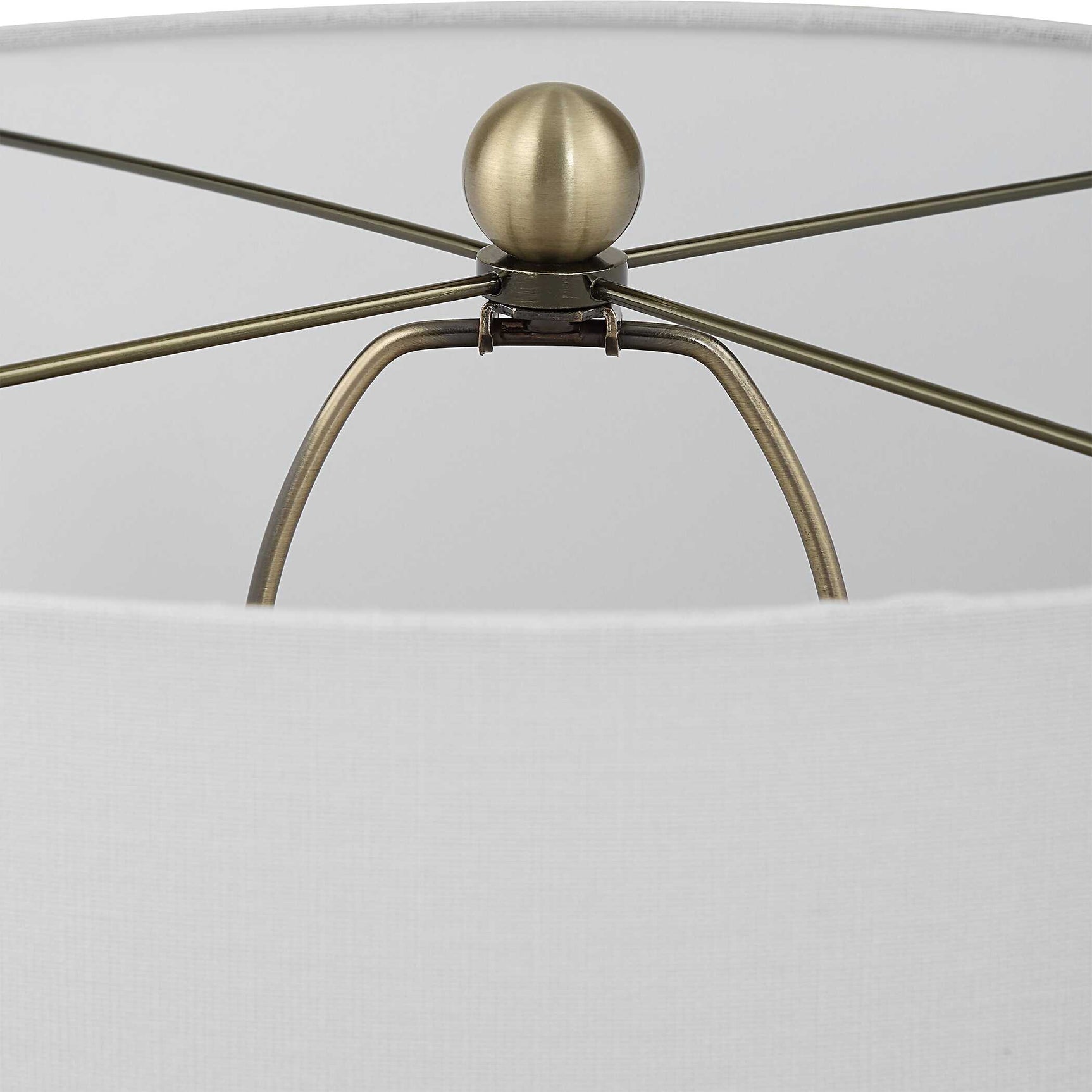 Graphite Black Ribbed Table Lamp