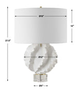 Saylor White Table Lamp