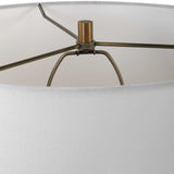 Stratified White Table Lamp