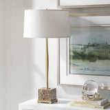 Booker Brass Thin Table Lamp