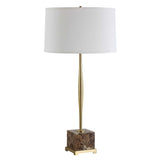Booker Brass Thin Table Lamp