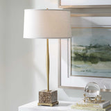 Booker Brass Thin Table Lamp