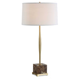 Booker Brass Thin Table Lamp