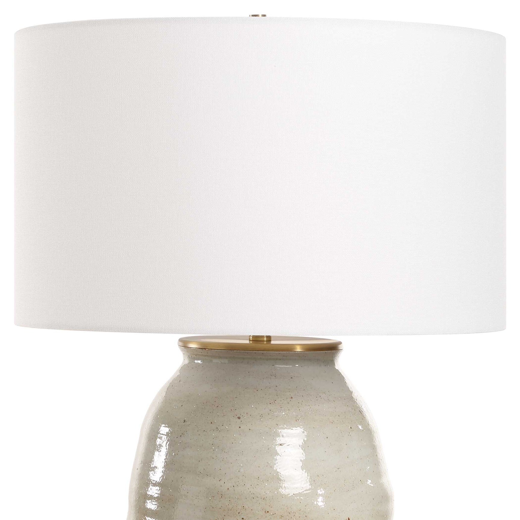 Amos Blue/Gray Ceramic Table Lamp