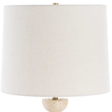 Hemisphere Brass Buffet Lamp
