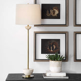 Hemisphere Brass Buffet Lamp