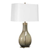 Shyla Bronze/Brown Dark Glass Table Lamp