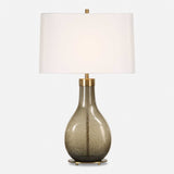 Shyla Bronze/Brown Dark Glass Table Lamp