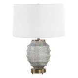 Acosta Multicolor Ribbed Table Lamp