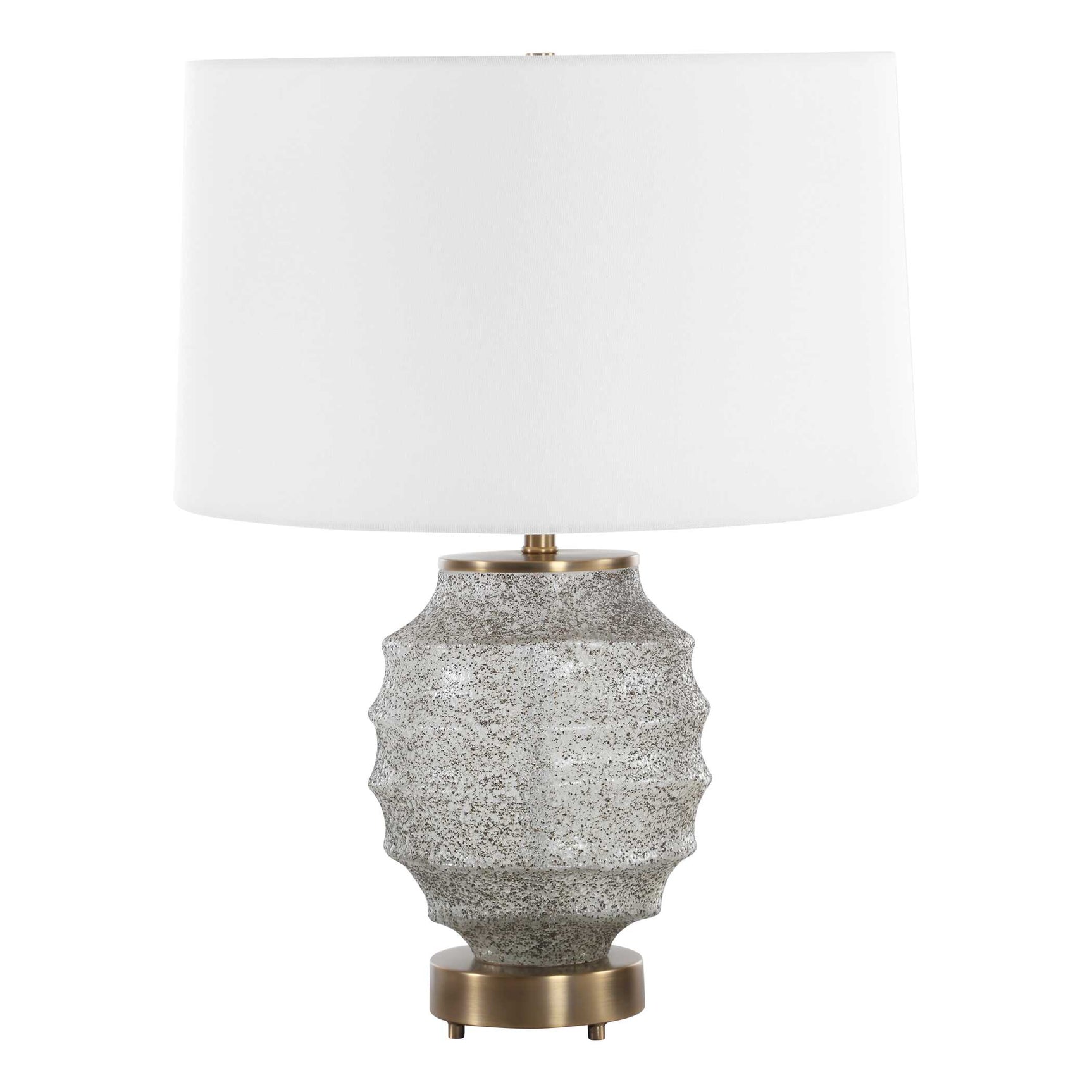Acosta Multicolor Ribbed Table Lamp