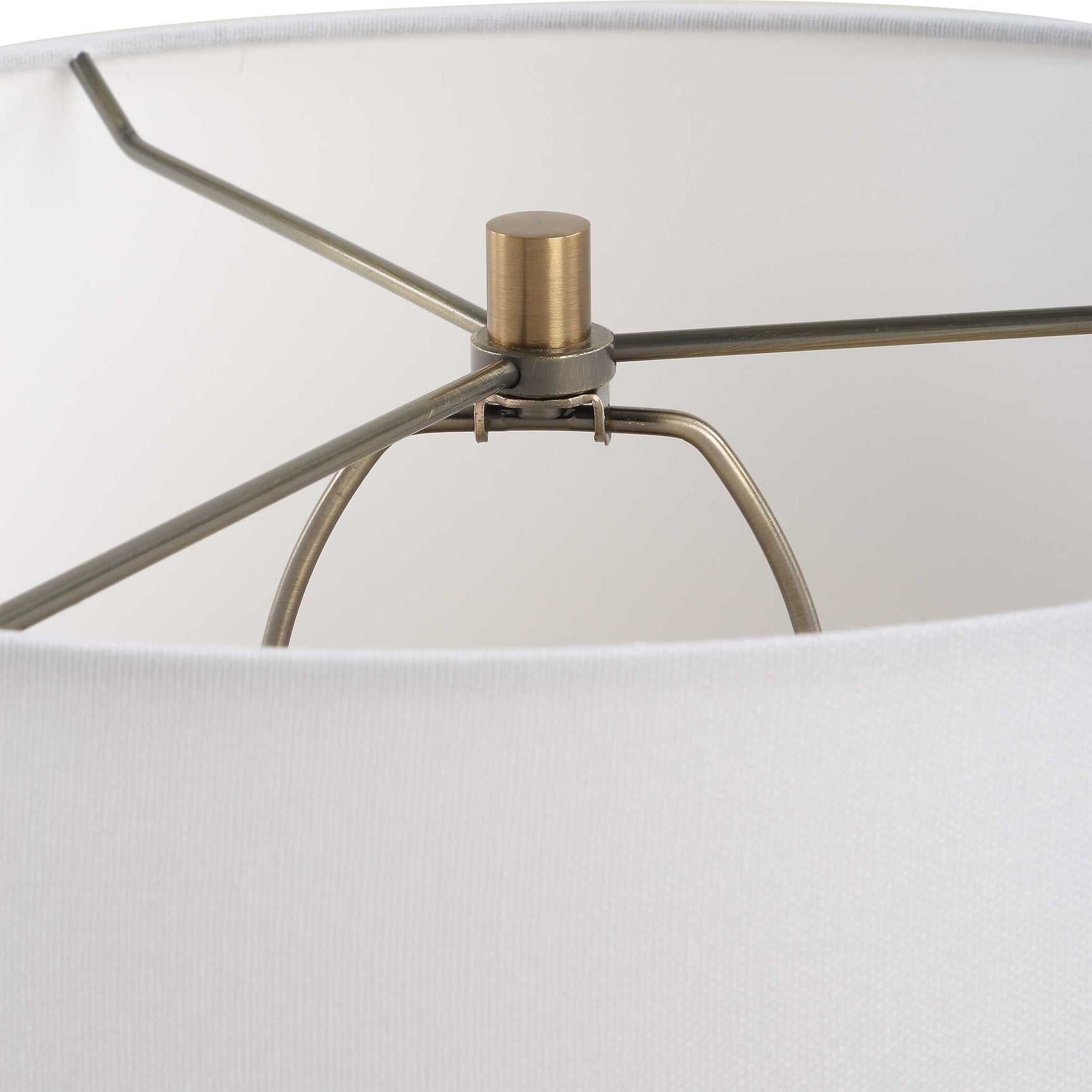 Acosta Multicolor Ribbed Table Lamp