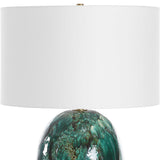 Ceralene Green Table Lamp