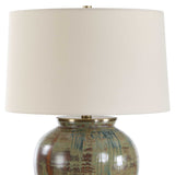 Olisa Brown/Green Table Lamp