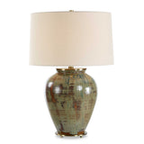 Olisa Brown/Green Table Lamp