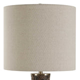 Jameson Brown Marble Cones Table Lamp