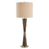 Jameson Brown Marble Cones Table Lamp
