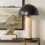 Tanaka Black/Bronze Indoor-Outdoor Table Lamp