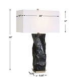 Altaria Black Table Lamp