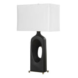 Void Matte Black Table Lamp