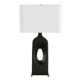 Void Matte Black Table Lamp