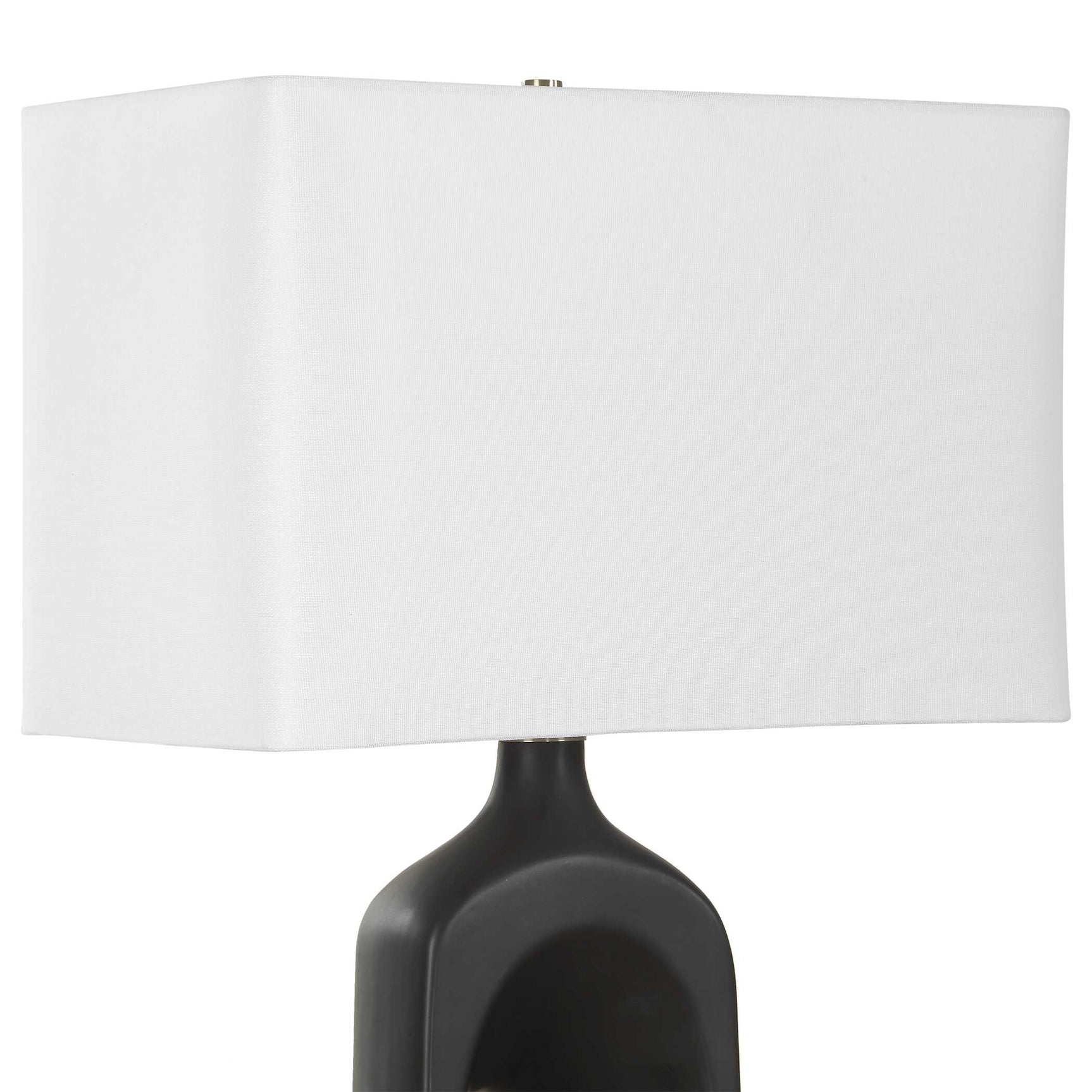 Void Matte Black Table Lamp