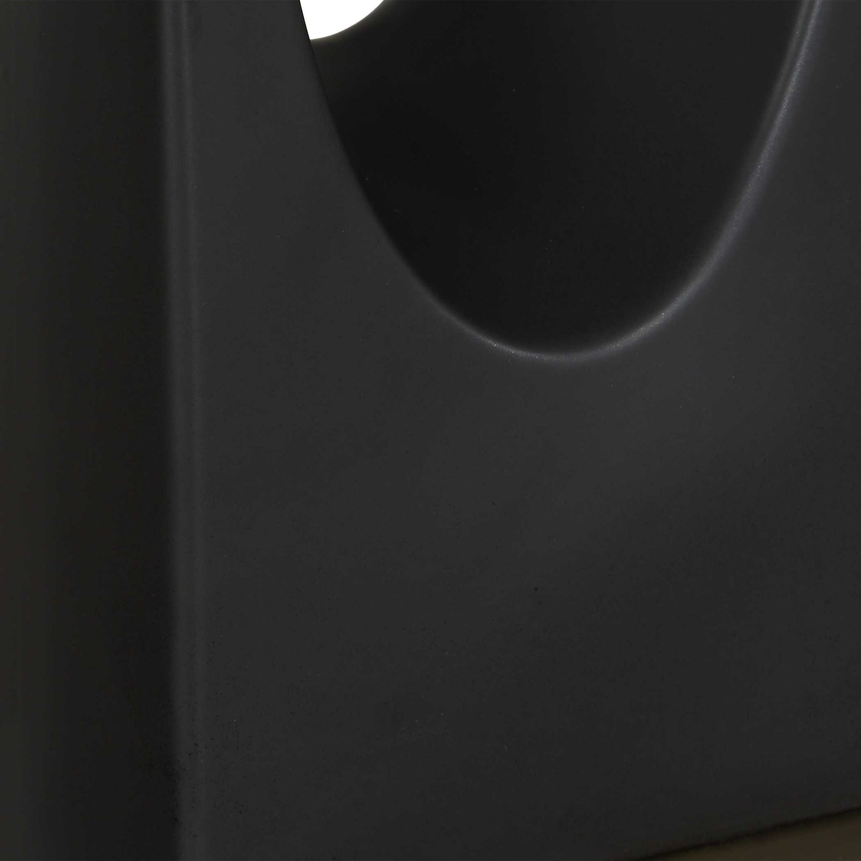 Void Matte Black Table Lamp