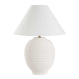 Rocio White Ceramic Table Lamp