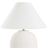 Rocio White Ceramic Table Lamp