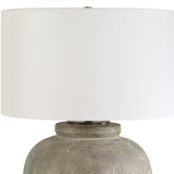 Rock Rust Brown Ages Table Lamp