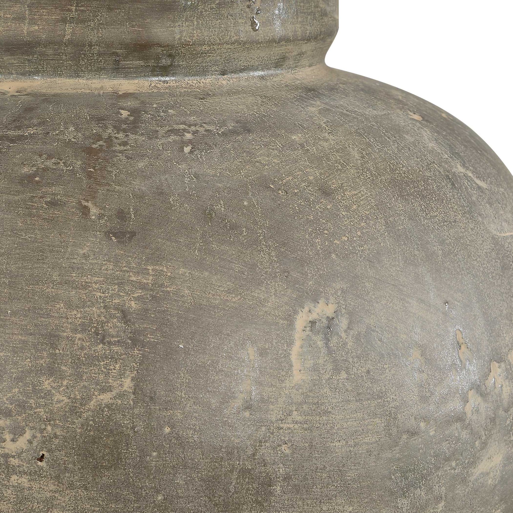 Rock Rust Brown Ages Table Lamp