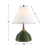 McKay Dark Green Table Lamp