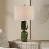 Meyer Green Table Lamp