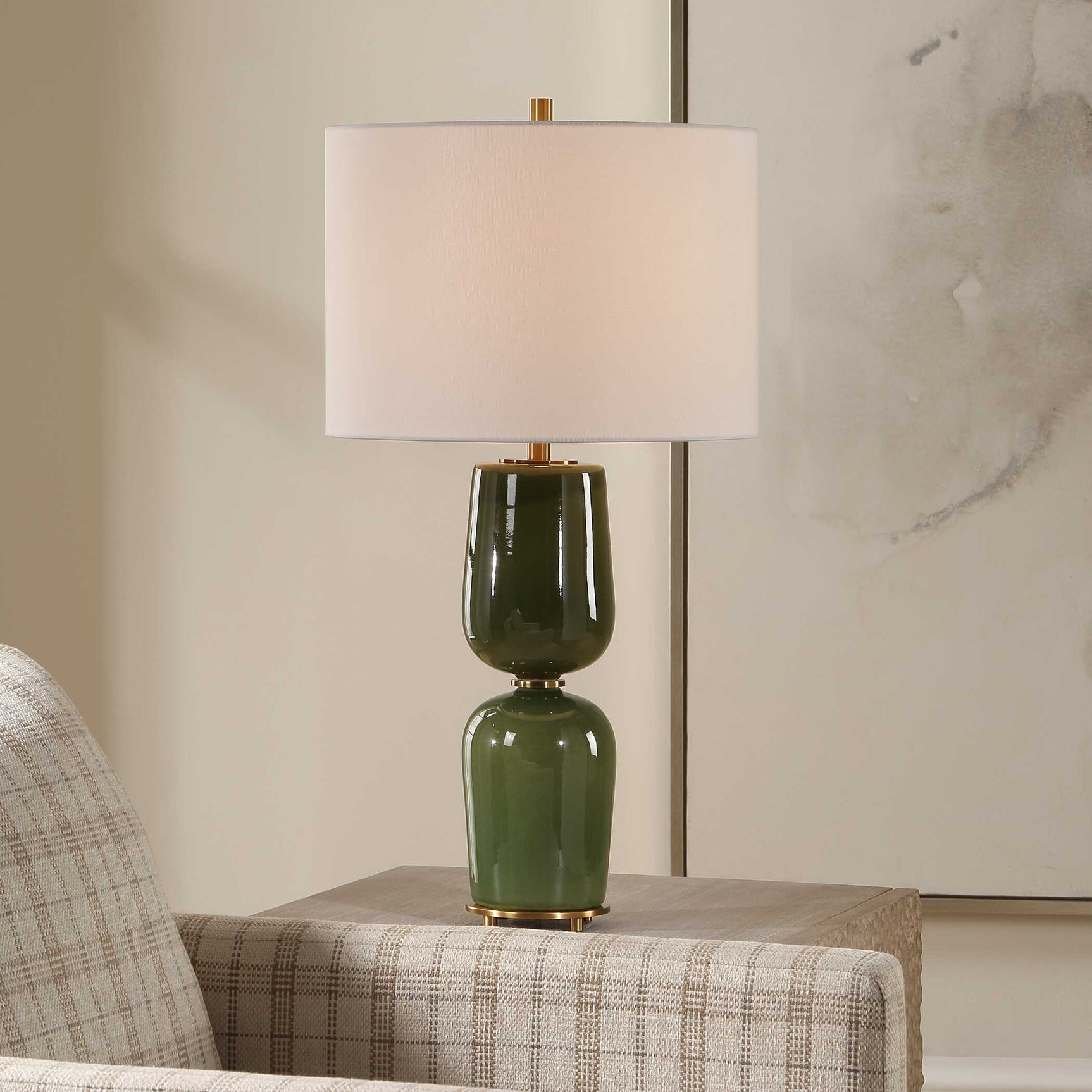 Meyer Green Table Lamp