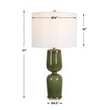 Meyer Green Table Lamp