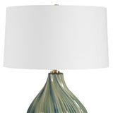 Tausha Green Table Lamp