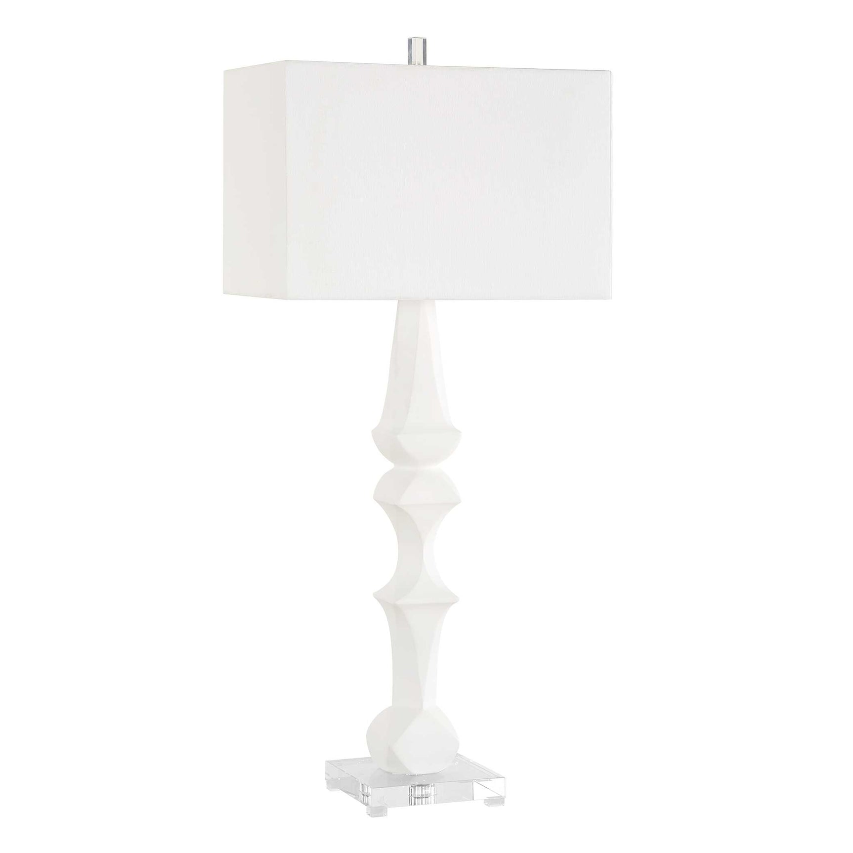 Mayme White Table Lamp