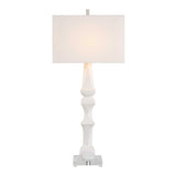 Mayme White Table Lamp