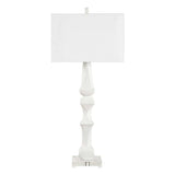 Mayme White Table Lamp