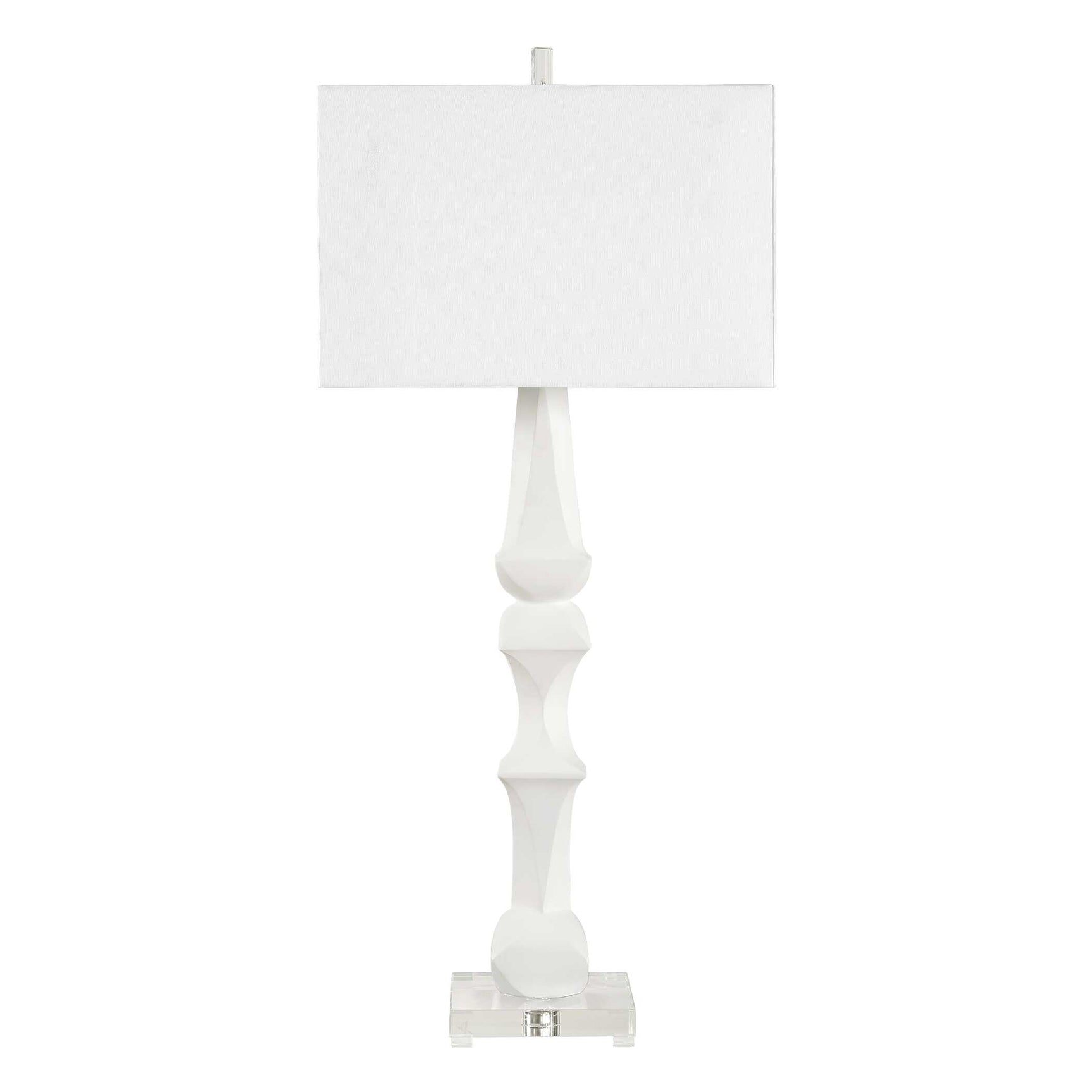 Mayme White Table Lamp