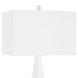 Mayme White Table Lamp