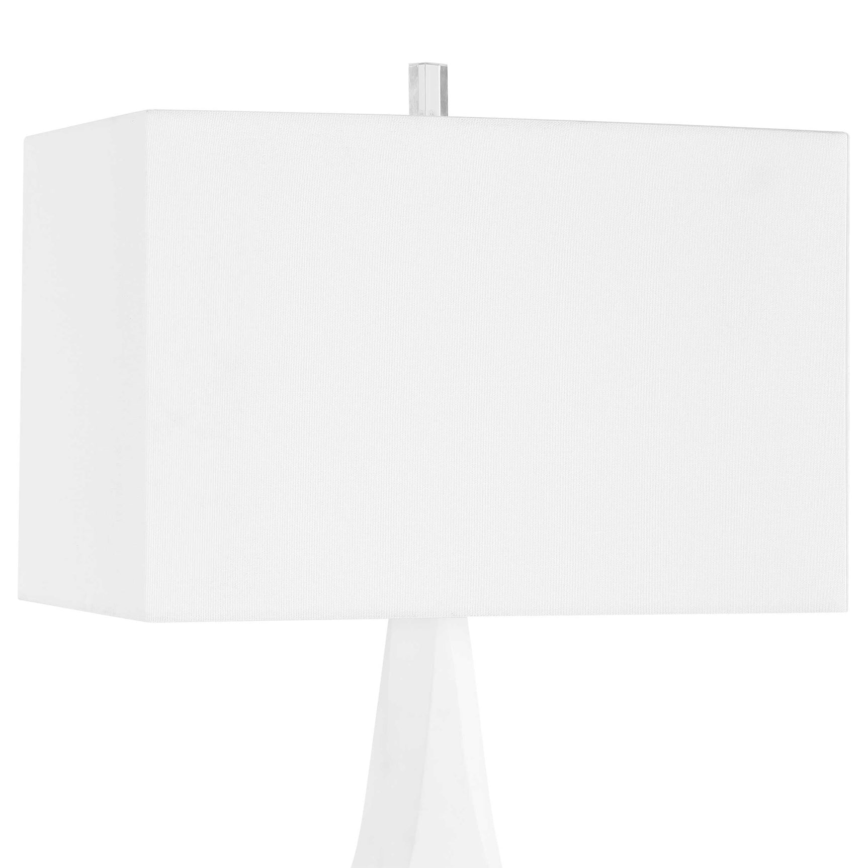 Mayme White Table Lamp